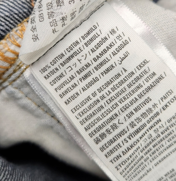 Hollister 100% Cotton Dark Wash Slim Straight Denim Jeans. 30 × 30 - Picture 7 of 7